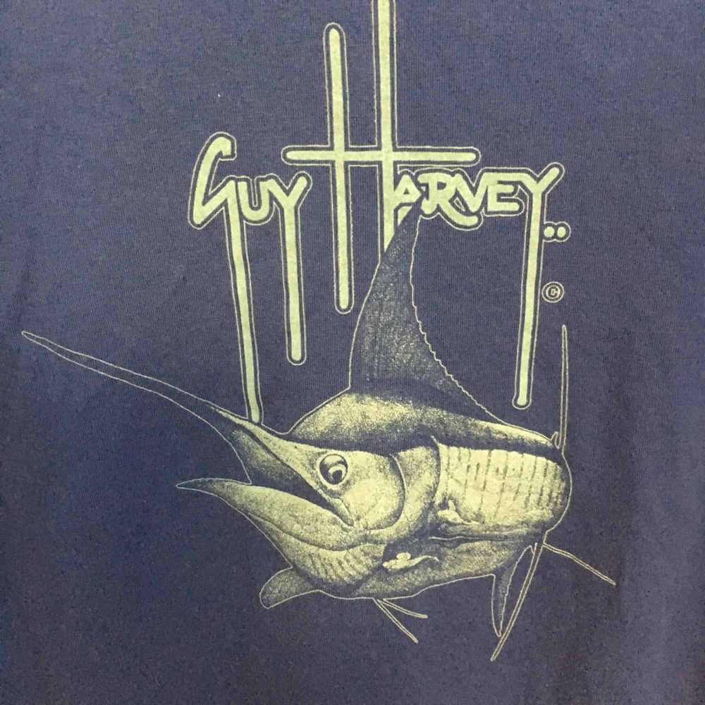 Youth Guy Harvey T-Shirt Blue